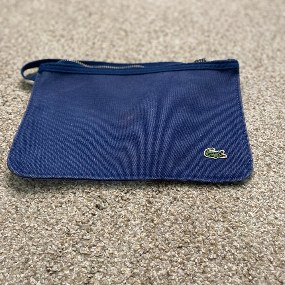 Lacoste Canvas Wristlet